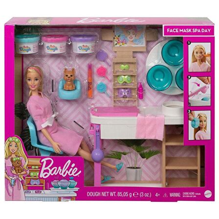 Barbie'nin Yüz Bakımı Oyun Seti  GJR84